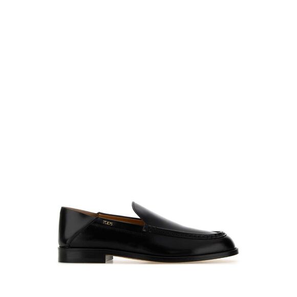 TOD'S Shoes - Tod's Women Black Leather Loafers